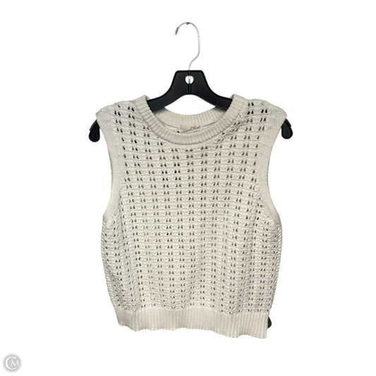 Top Sleeveless By Universal Standard In Cream, Size: M