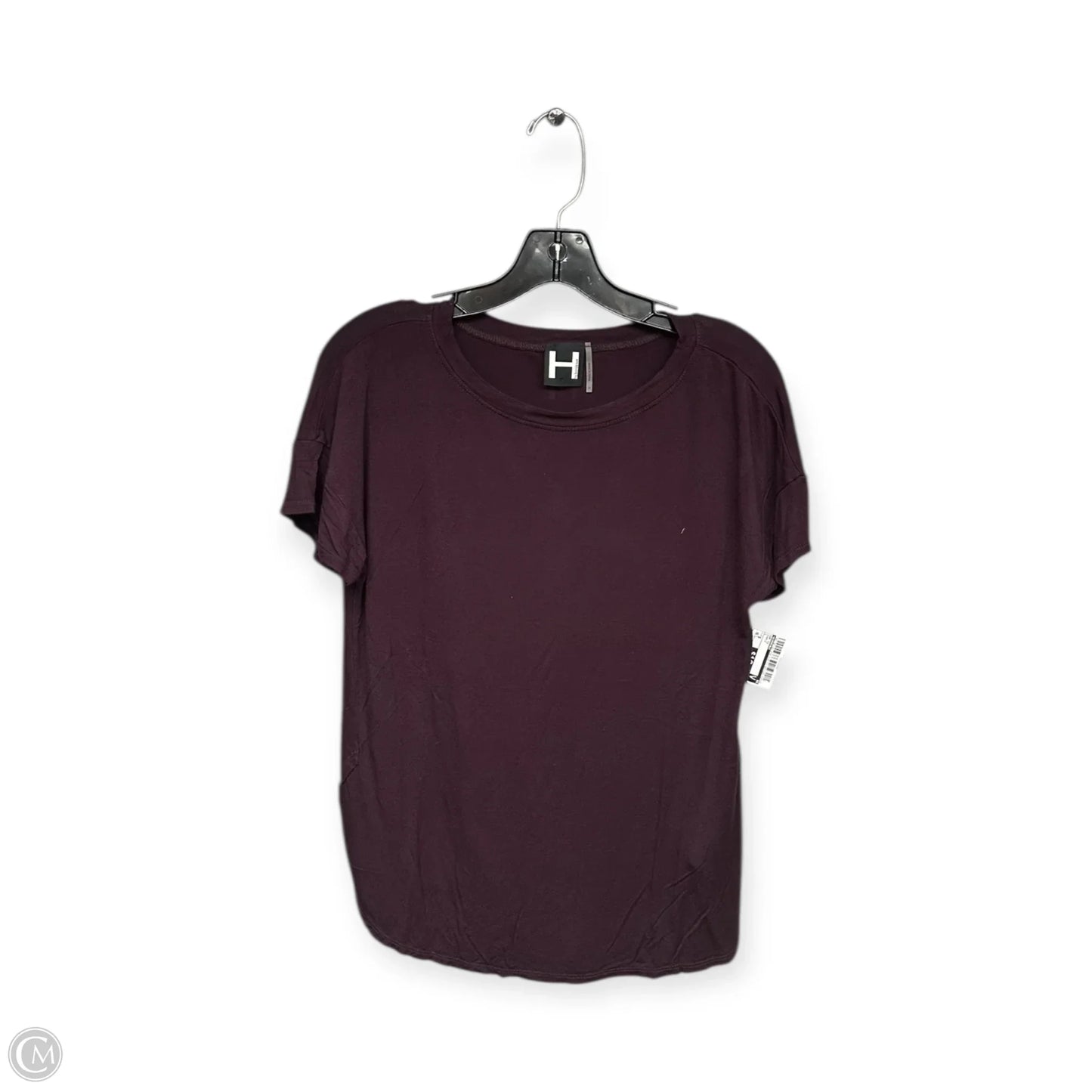 Top Short Sleeve By Bordeaux In Purple, Size: S