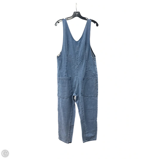 Overalls By Clothes Mentor In Blue Denim, Size: S