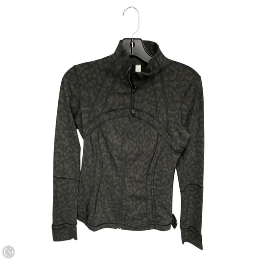 Athletic Jacket By Lululemon In Green, Size: 6