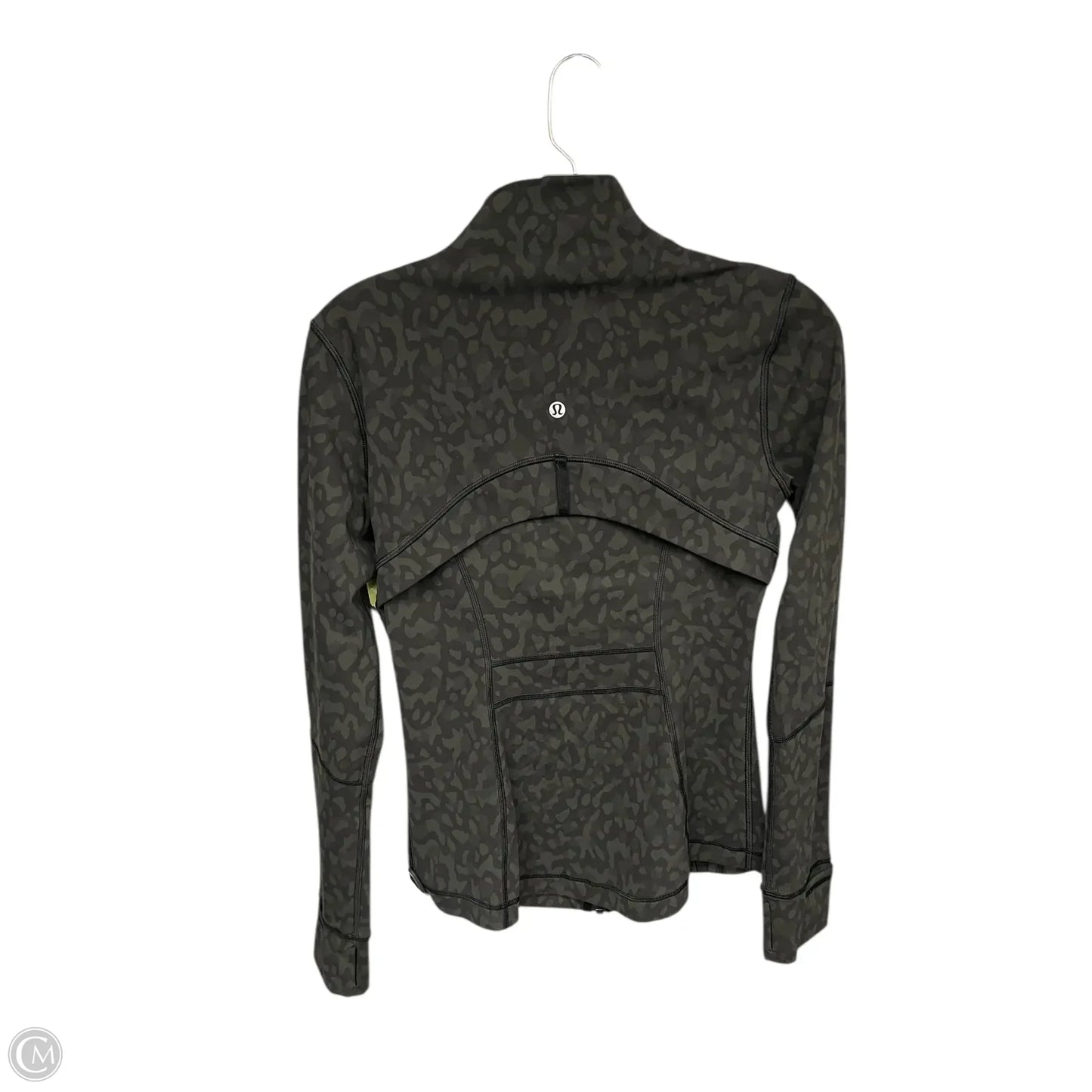 Athletic Jacket By Lululemon In Green, Size: 6