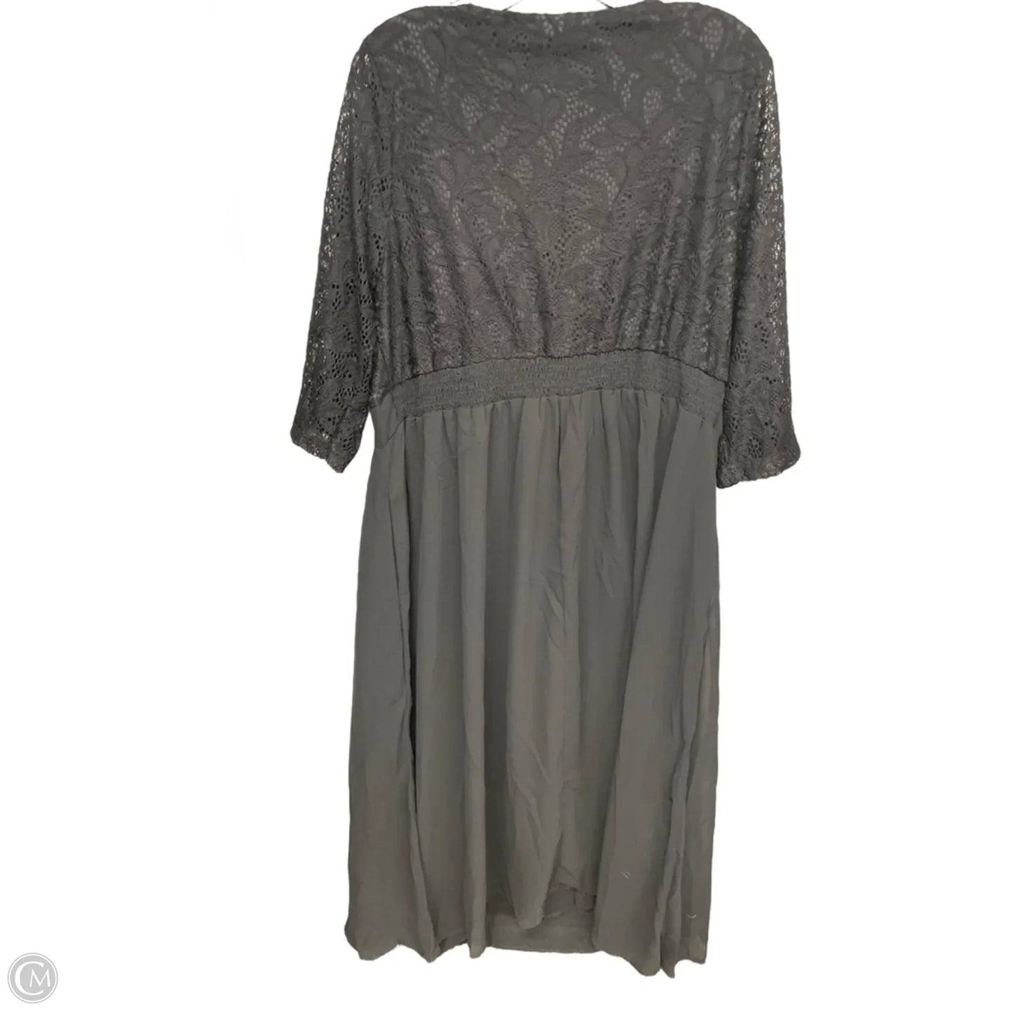 Dress Party Midi By Bloomchic In Black, Size: 2x