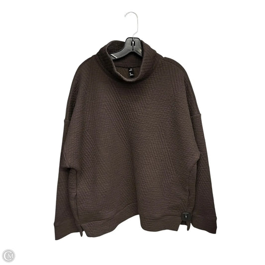 Sweatshirt Crewneck By Gapfit In Brown, Size: Xl
