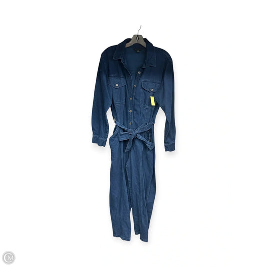 Jumpsuit By Banana Republic In Blue, Size: M