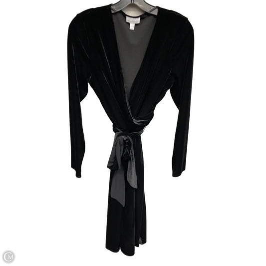 Dress Sweater By Charter Club In Black, Size: 8