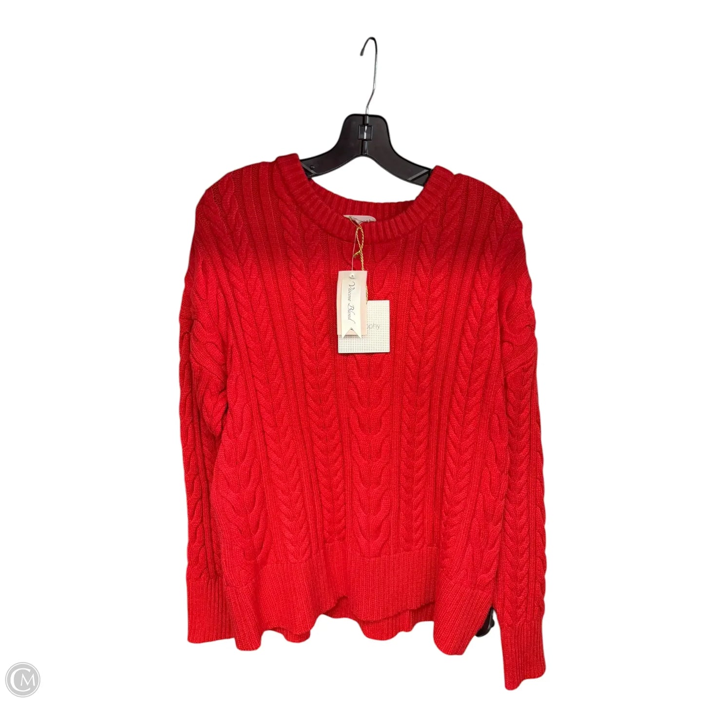 Sweater By Philosophy In Red, Size: L