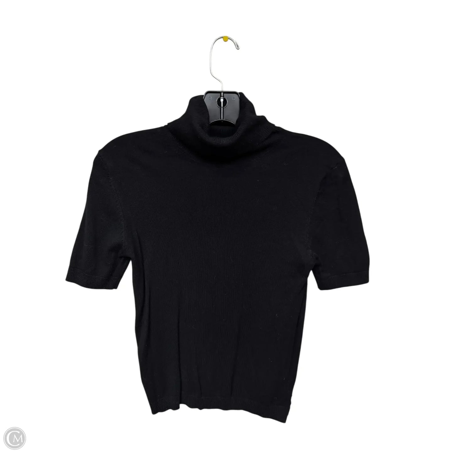 Top Short Sleeve By Mng In Black, Size: M