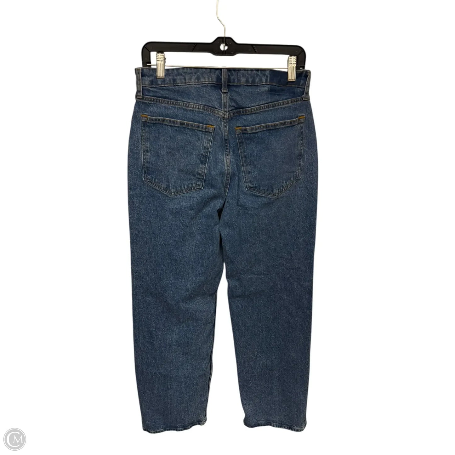 Jeans Straight By Abercrombie And Fitch In Blue Denim, Size: 30