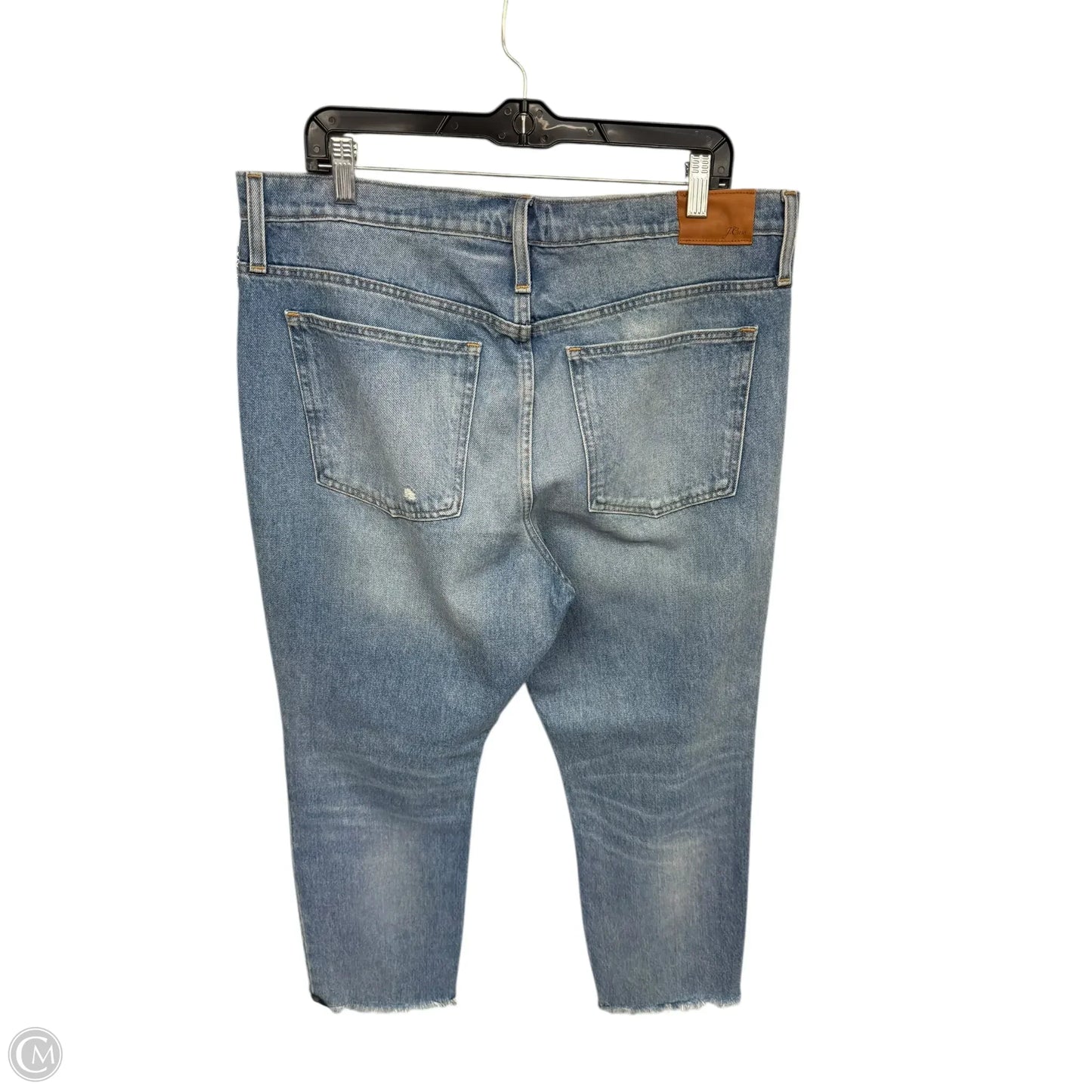 Jeans Boyfriend By J. Crew In Blue Denim, Size: 14