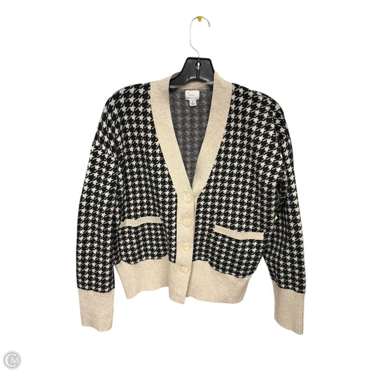 Cardigan By A New Day In Black & Cream, Size: S