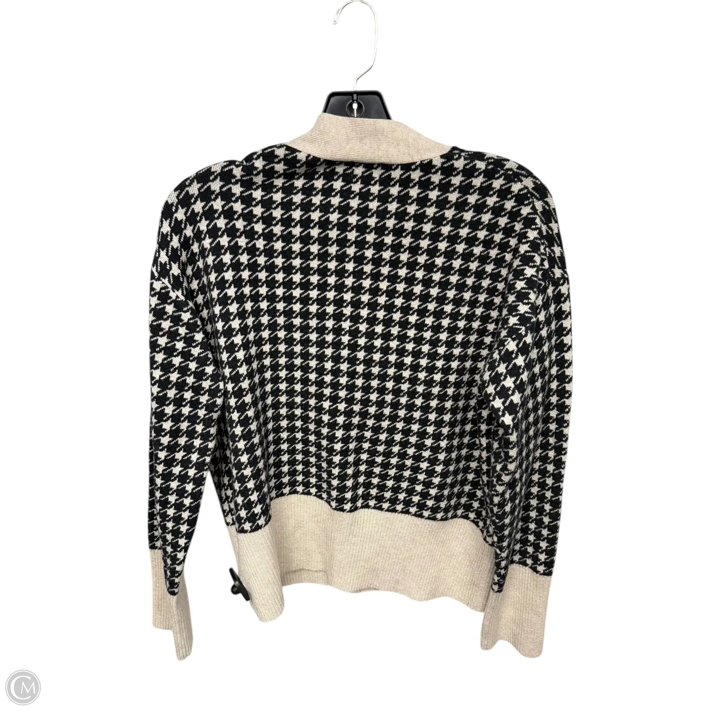 Cardigan By A New Day In Black & Cream, Size: S