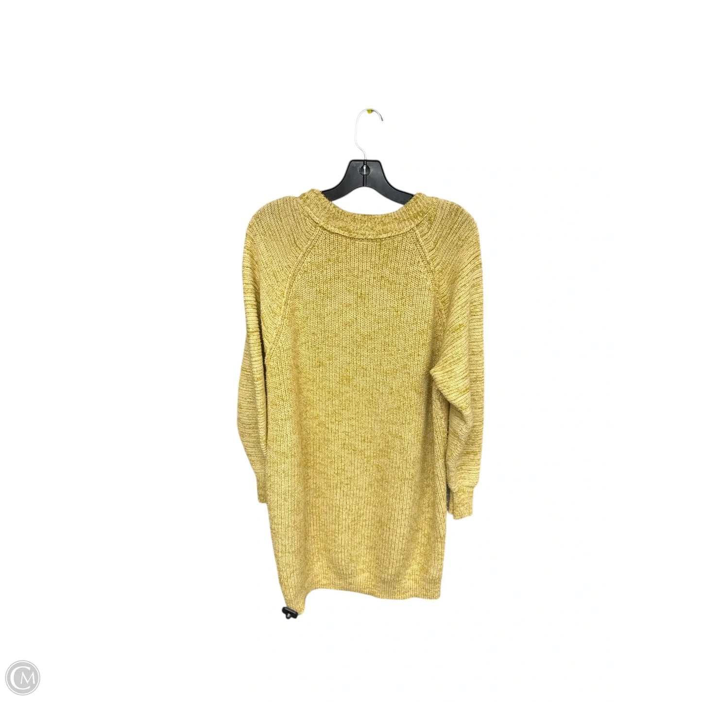 Tunic Long Sleeve By Free People In Yellow, Size: Sp