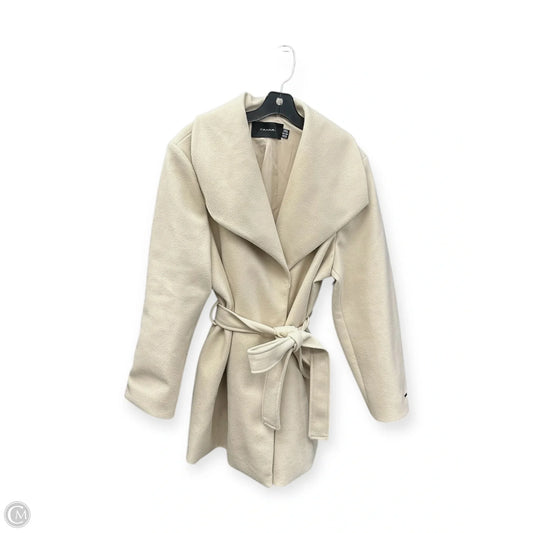 Coat Peacoat By Tahari In Cream, Size: 2x