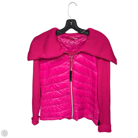 Jacket Puffer & Quilted By Calvin Klein Performance In Pink, Size: Xl