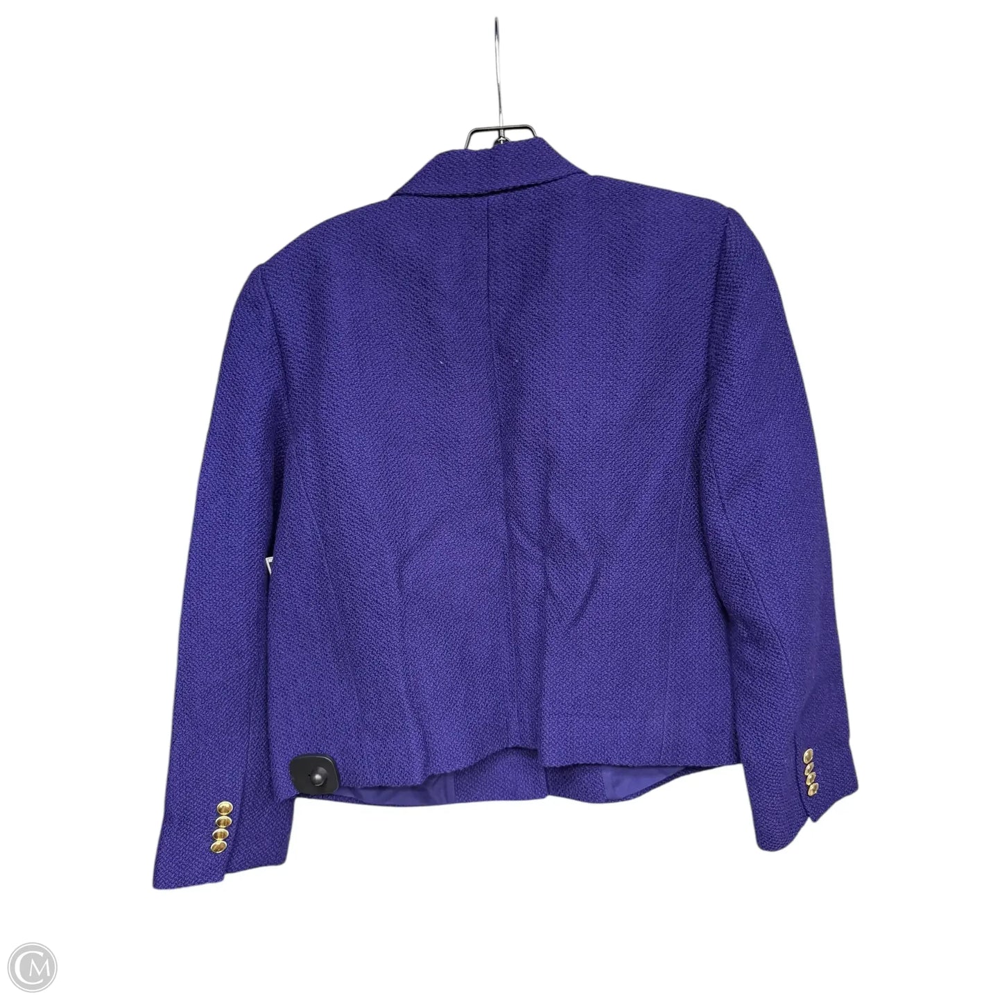 Blazer By Ann Taylor In Purple, Size: 14p