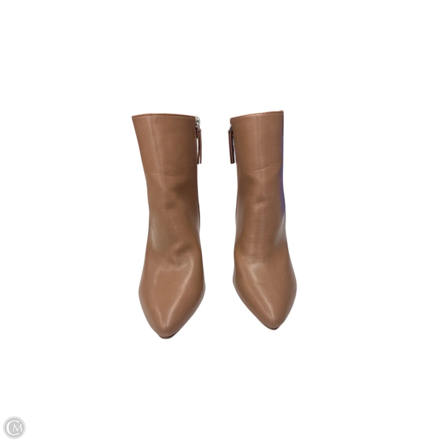 Boots Ankle Heels By A New Day In Brown, Size: 8