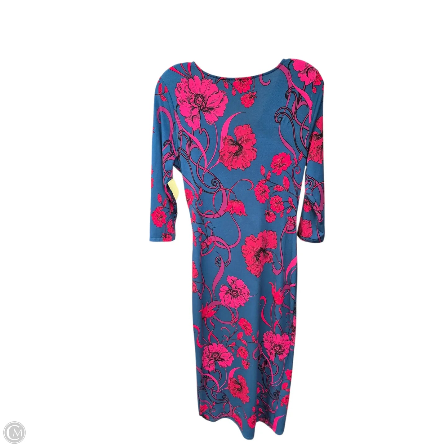 Dress Party Midi By Thalia Sodi In Blue & Pink, Size: S