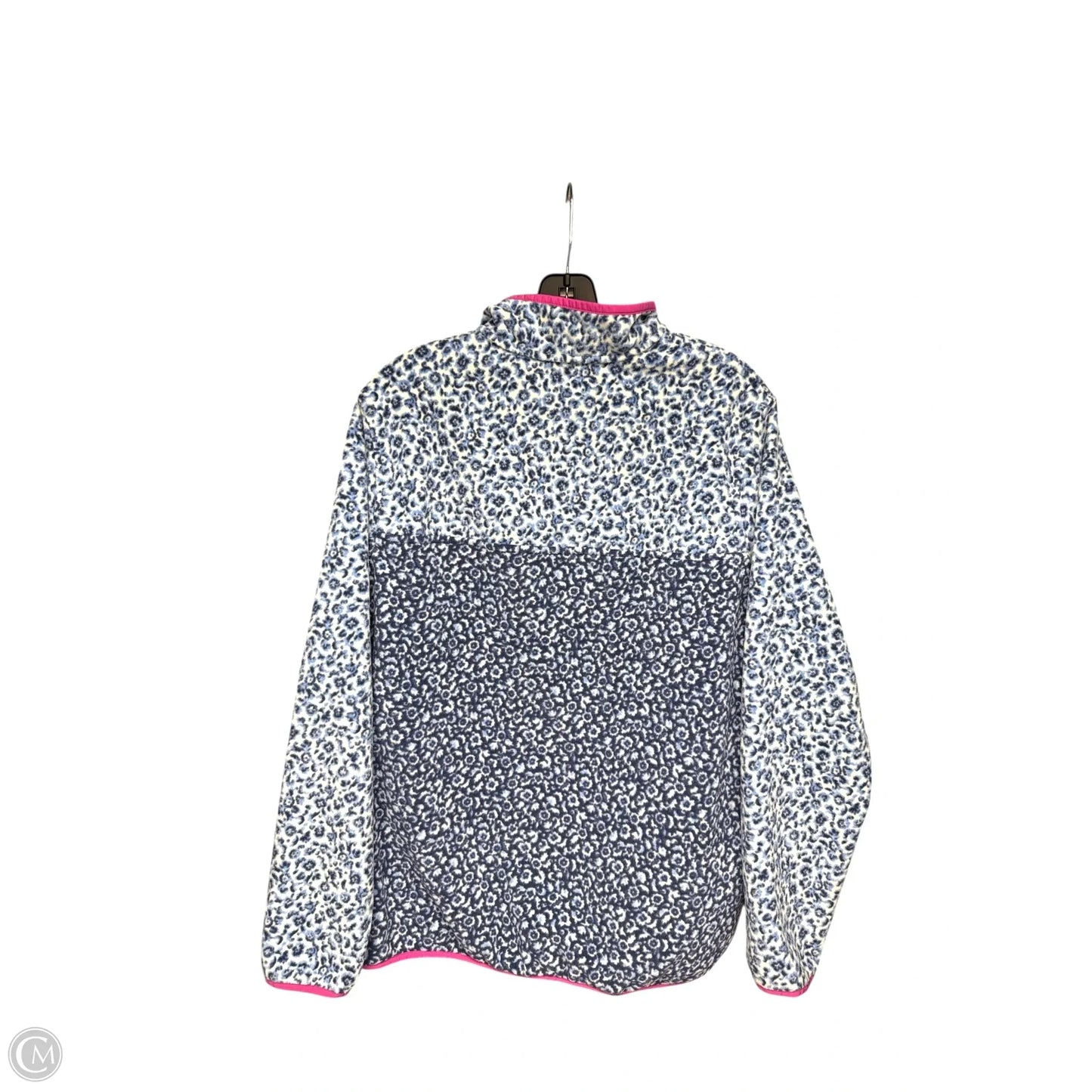 Sweater By Lands End In Blue, Size: Xl