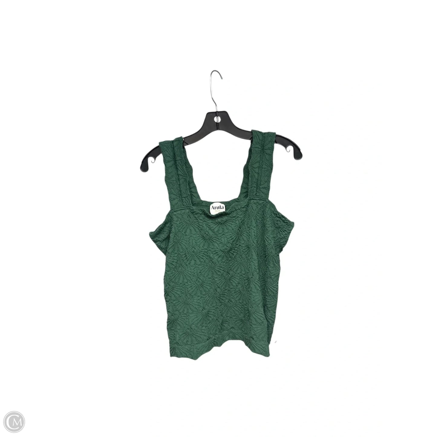 Top Sleeveless By Arula In Green, Size: 2x