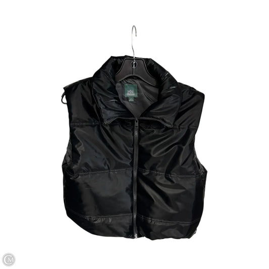 Vest Puffer & Quilted By Wild Fable In Black, Size: S