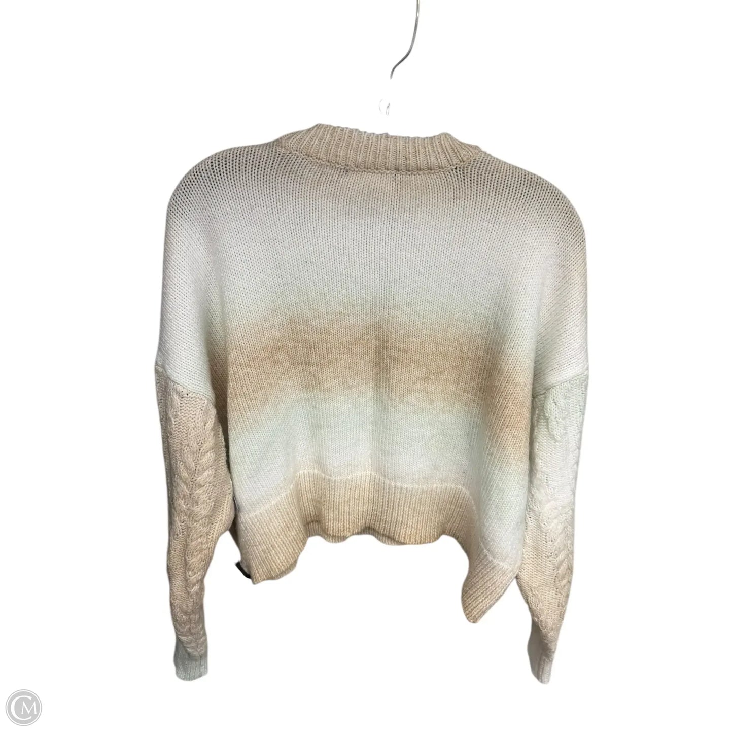 Sweater By Love Tree In Tan, Size: M