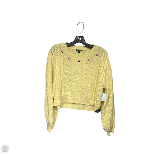 Sweater By Wild Fable In Yellow, Size: Xl