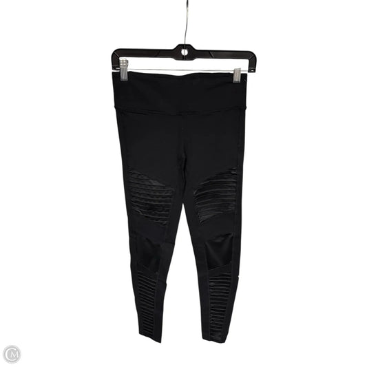 Athletic Leggings By Alo In Black, Size: S