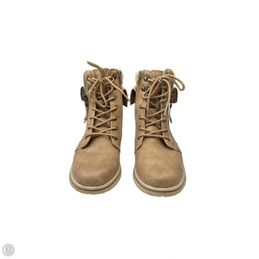 Boots Ankle Flats By White Mountain In Tan, Size: 7