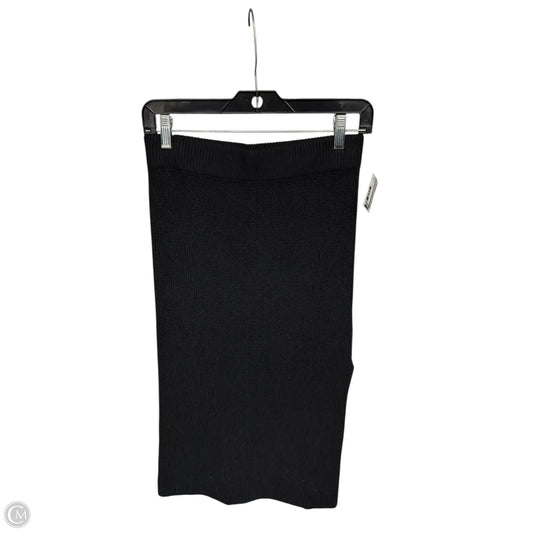 Skirt Maxi By Abercrombie And Fitch In Black, Size: S
