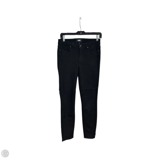Jeans Skinny By Paige In Black, Size: 4
