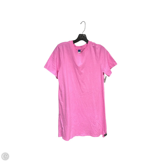 Dress Casual Midi By Old Navy In Pink, Size: S