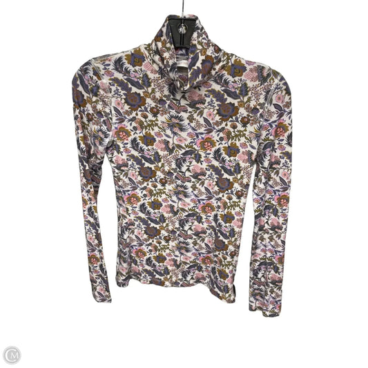 Top Long Sleeve Designer By See By Chloe In Floral Print, Size: Xs