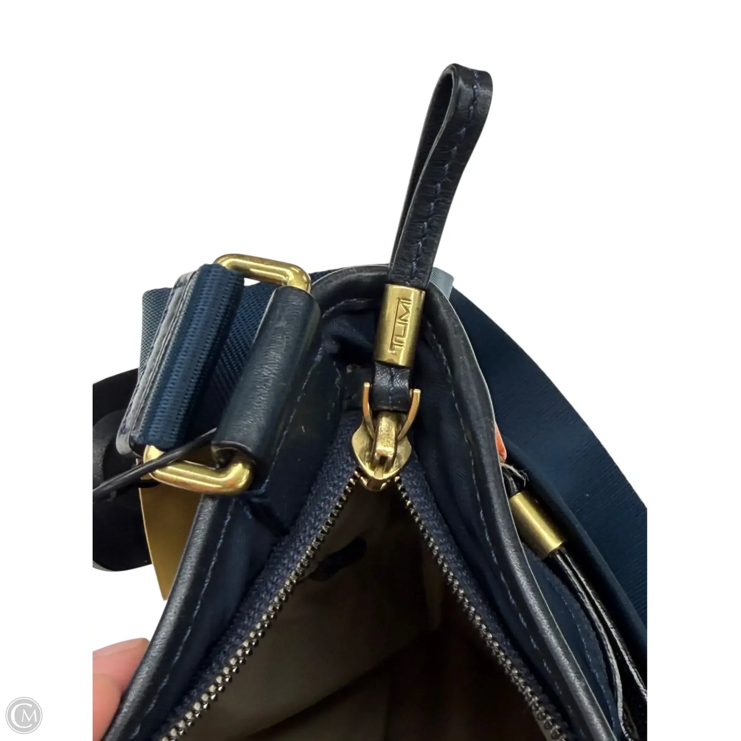 Crossbody Designer By Tumi, Size: Medium