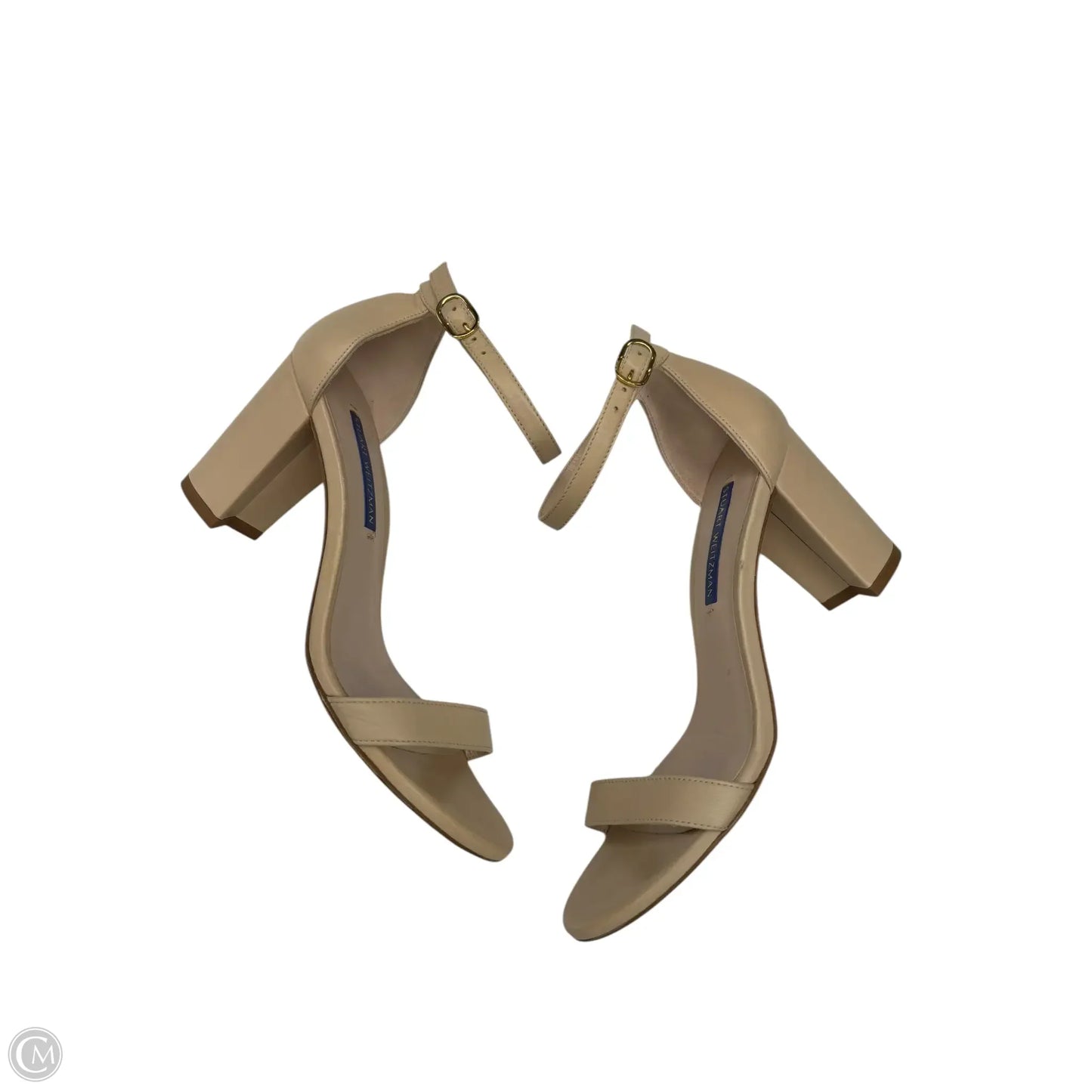 Shoes Designer By Stuart Weitzman In Cream, Size: 6