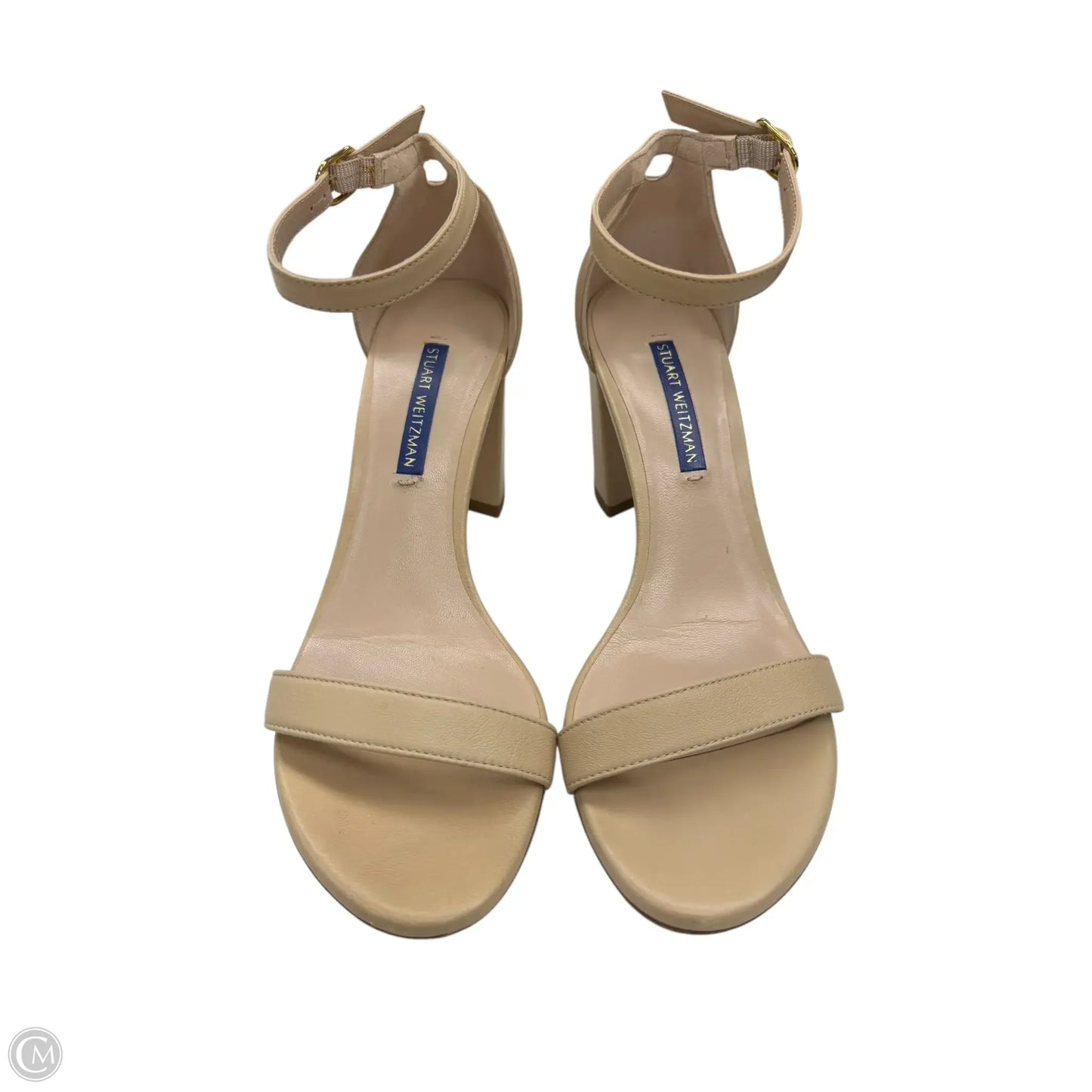 Shoes Designer By Stuart Weitzman In Cream, Size: 6
