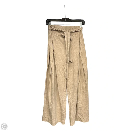 Pants Wide Leg By Z Supply In Cream, Size: M
