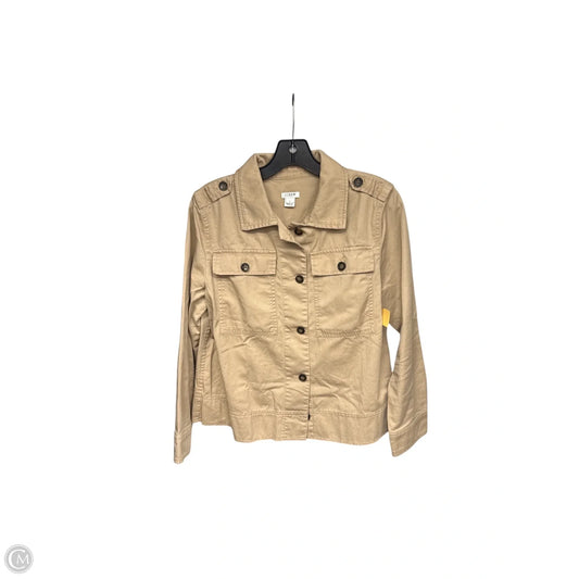 Top Long Sleeve By J. Crew In Tan, Size: S