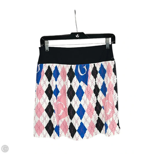 Athletic Skort By Clothes Mentor In Blue & Pink, Size: 4