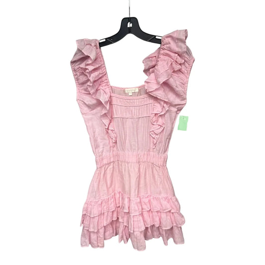 Dress Designer By Loveshackfancy In Pink, Size: Xs