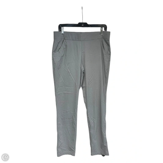 Athletic Pants By Columbia In Grey, Size: L