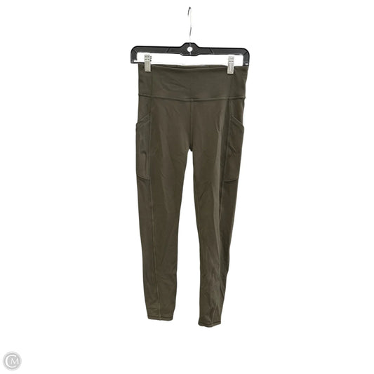 Athletic Leggings By Lululemon In Green, Size: 6