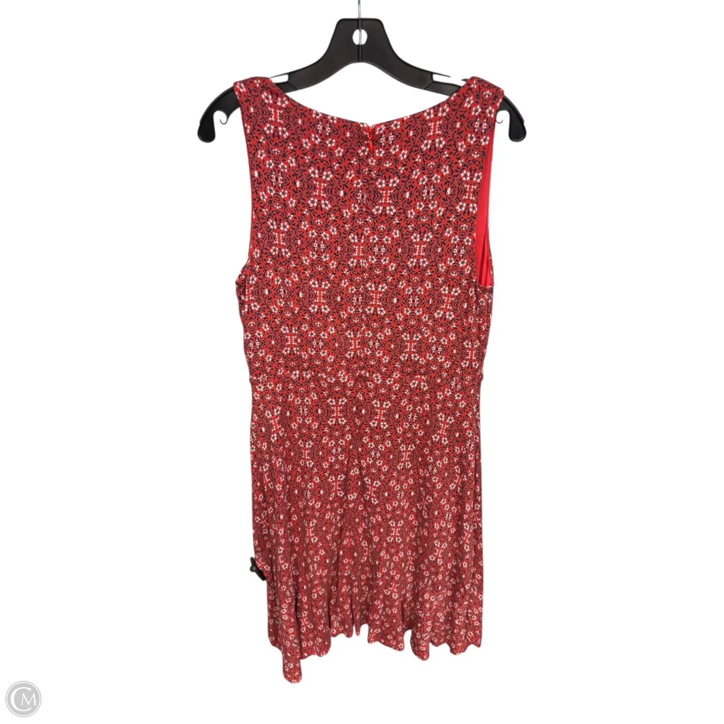 Dress Casual Midi By Loft In Red, Size: M