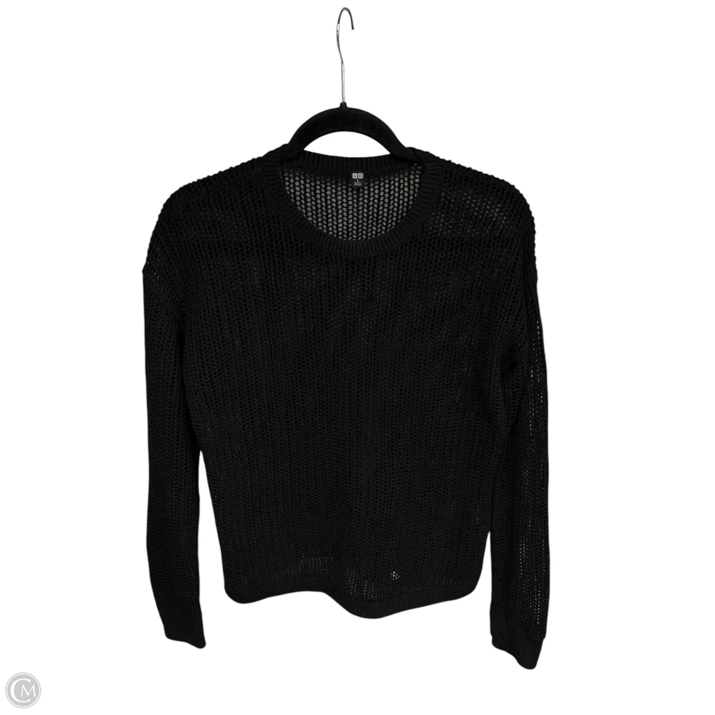 Sweater By Uniqlo In Black, Size: S