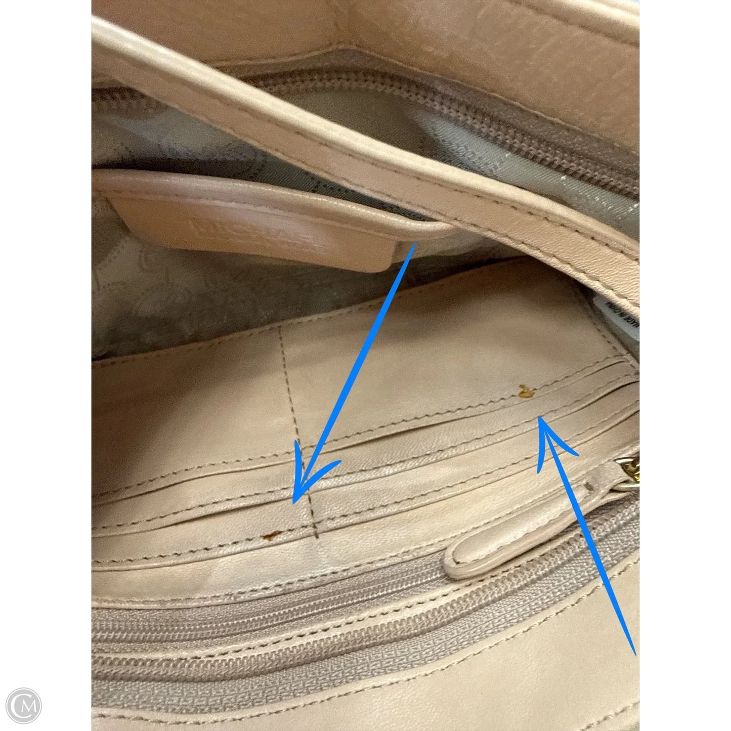 Crossbody Designer By Michael Kors, Size Small