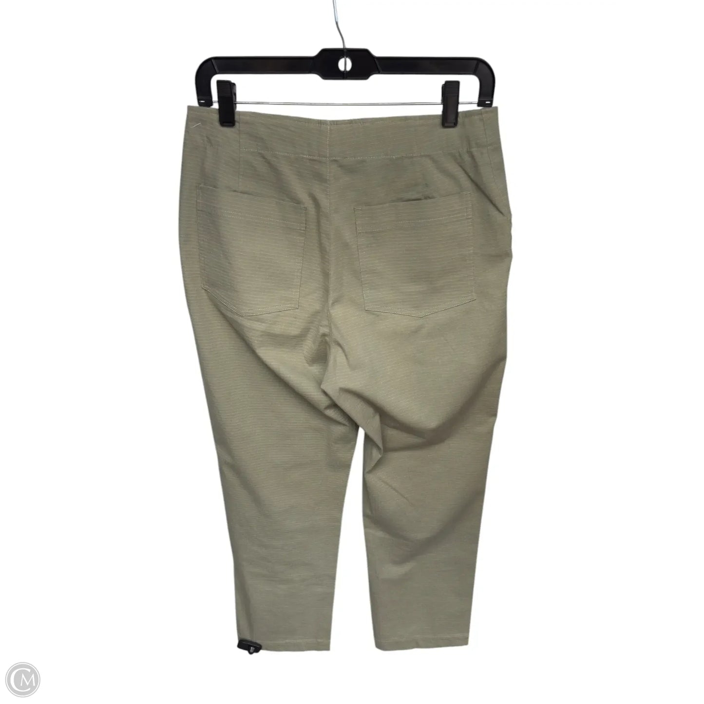 Pants Cropped By Lilla P In Green, Size: 8