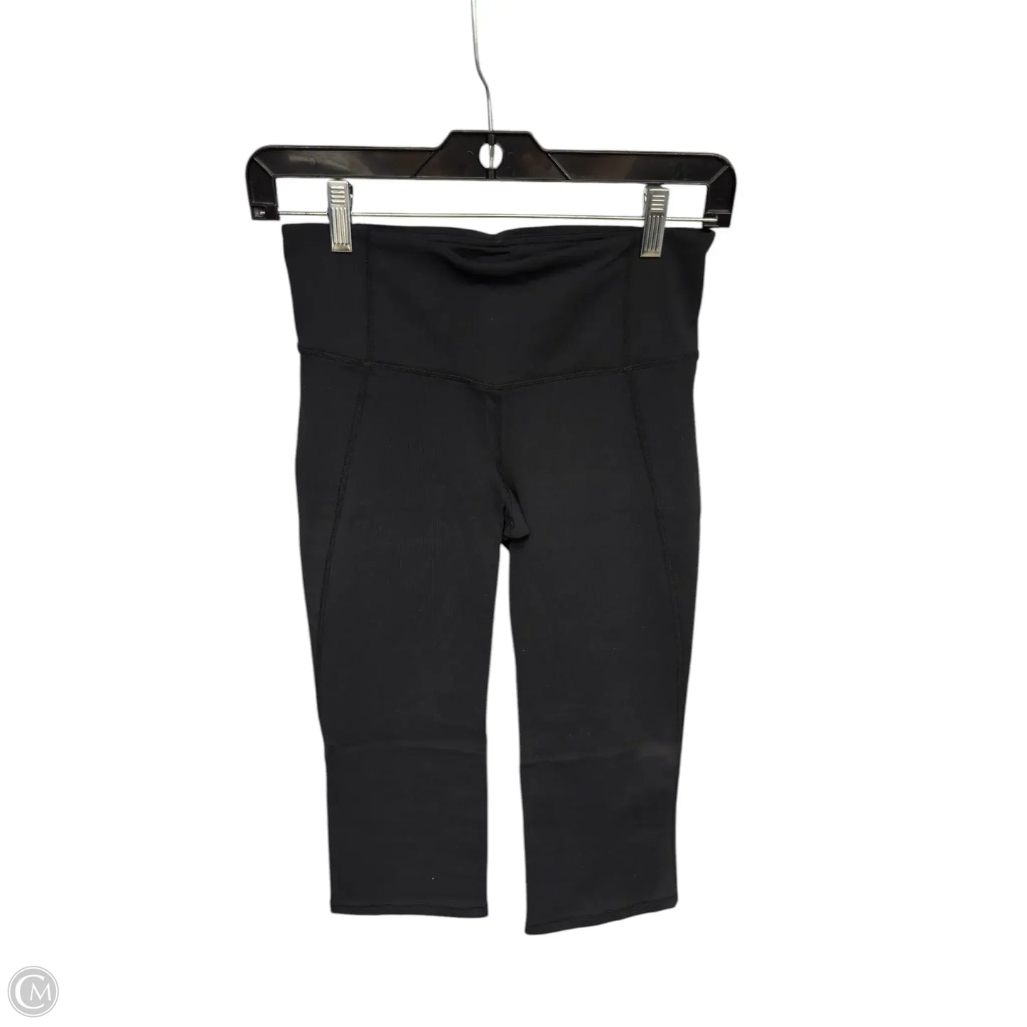 Athletic Capris By Lululemon In Black, Size: 4
