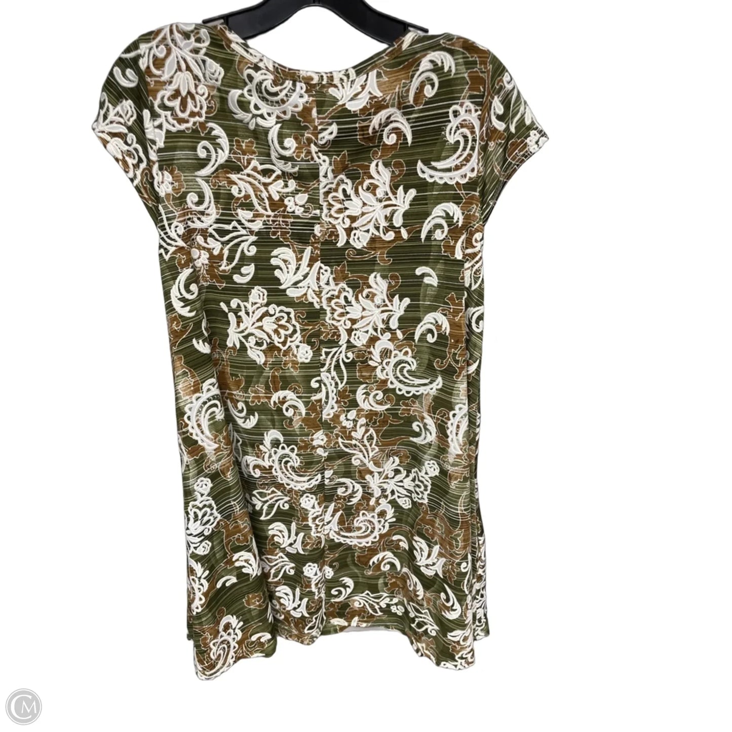 Dress Casual Midi By Arianna In Green, Size: Sp