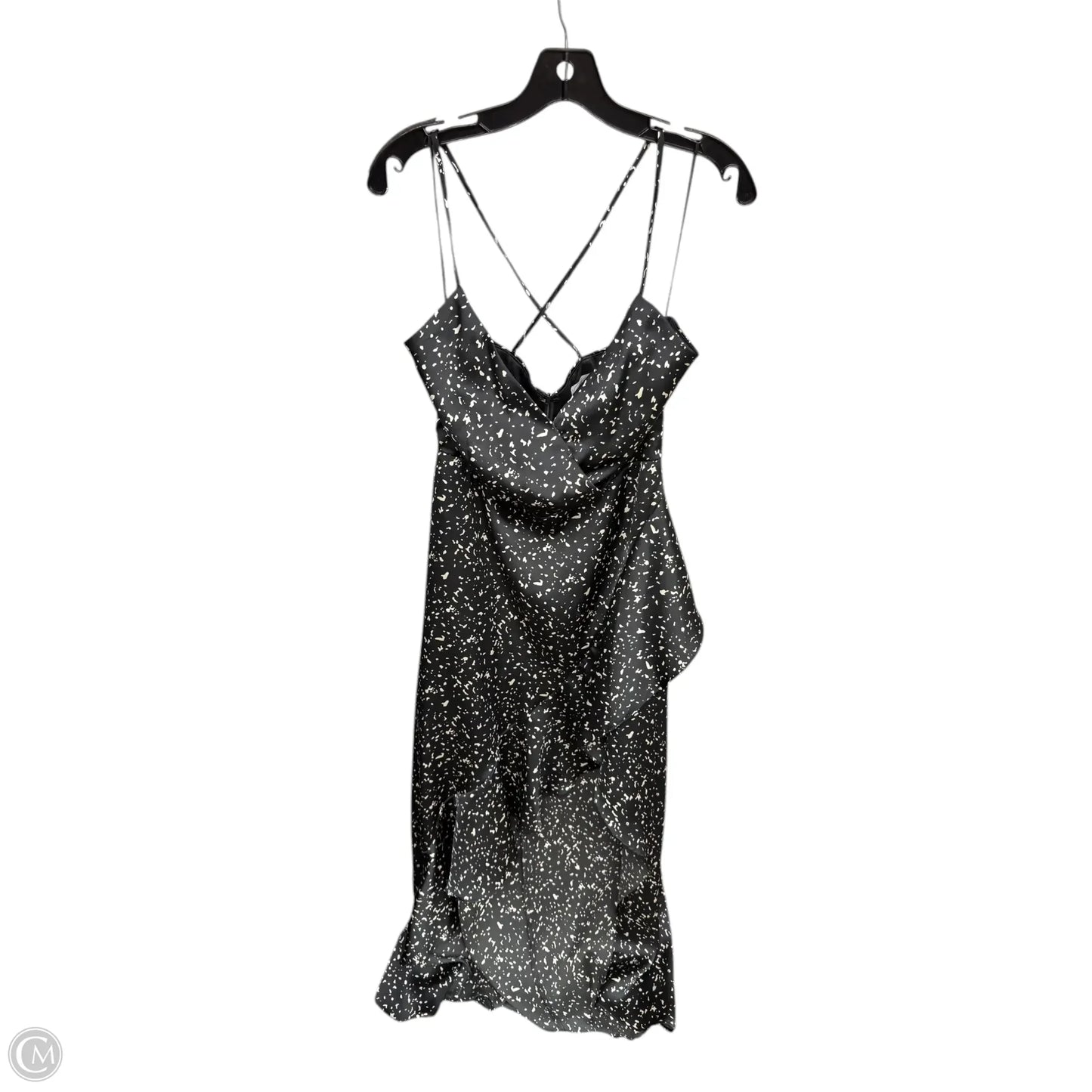 Dress Casual Maxi By Clothes Mentor In Black & White, Size: M