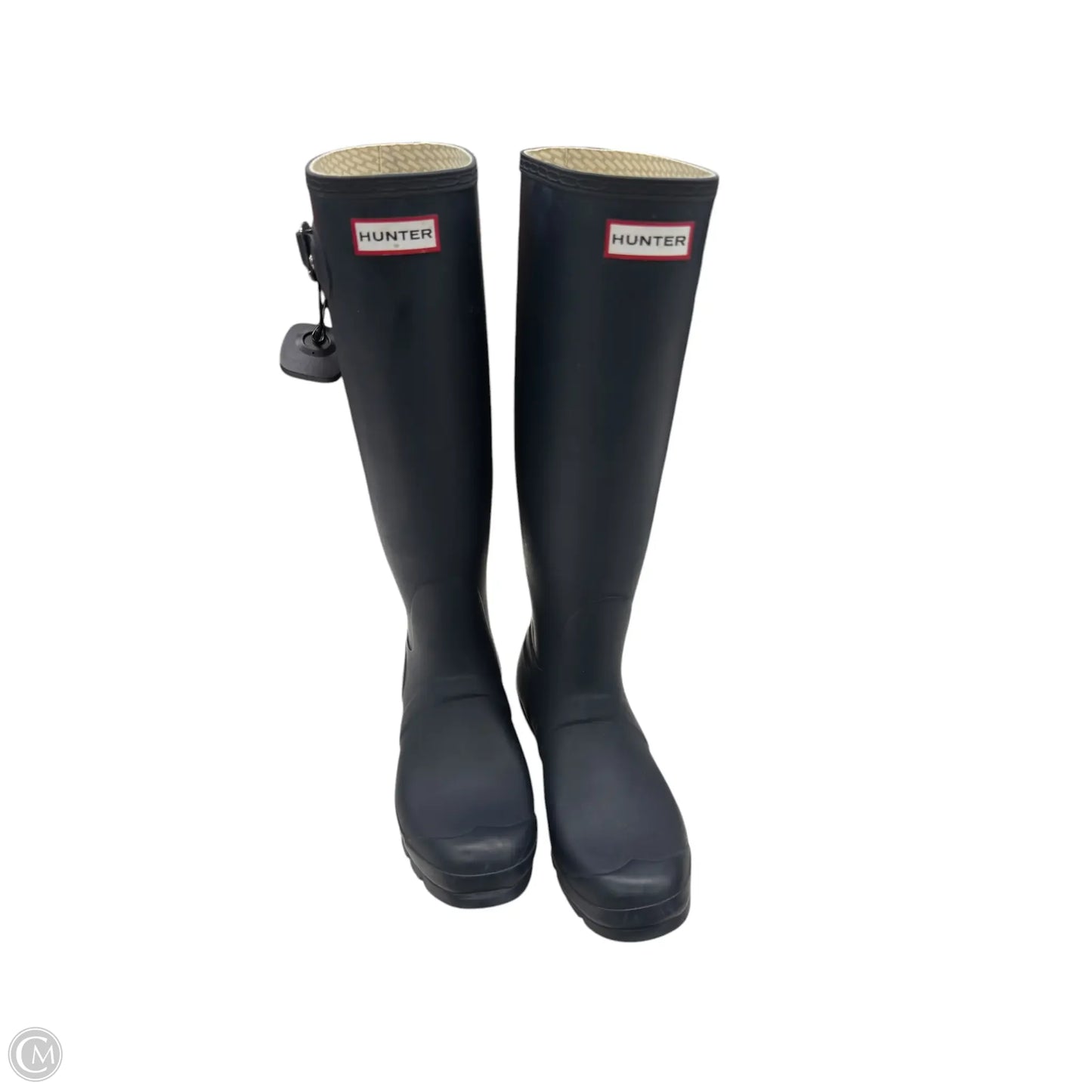 Boots Rain By Hunter In Navy, Size: 7