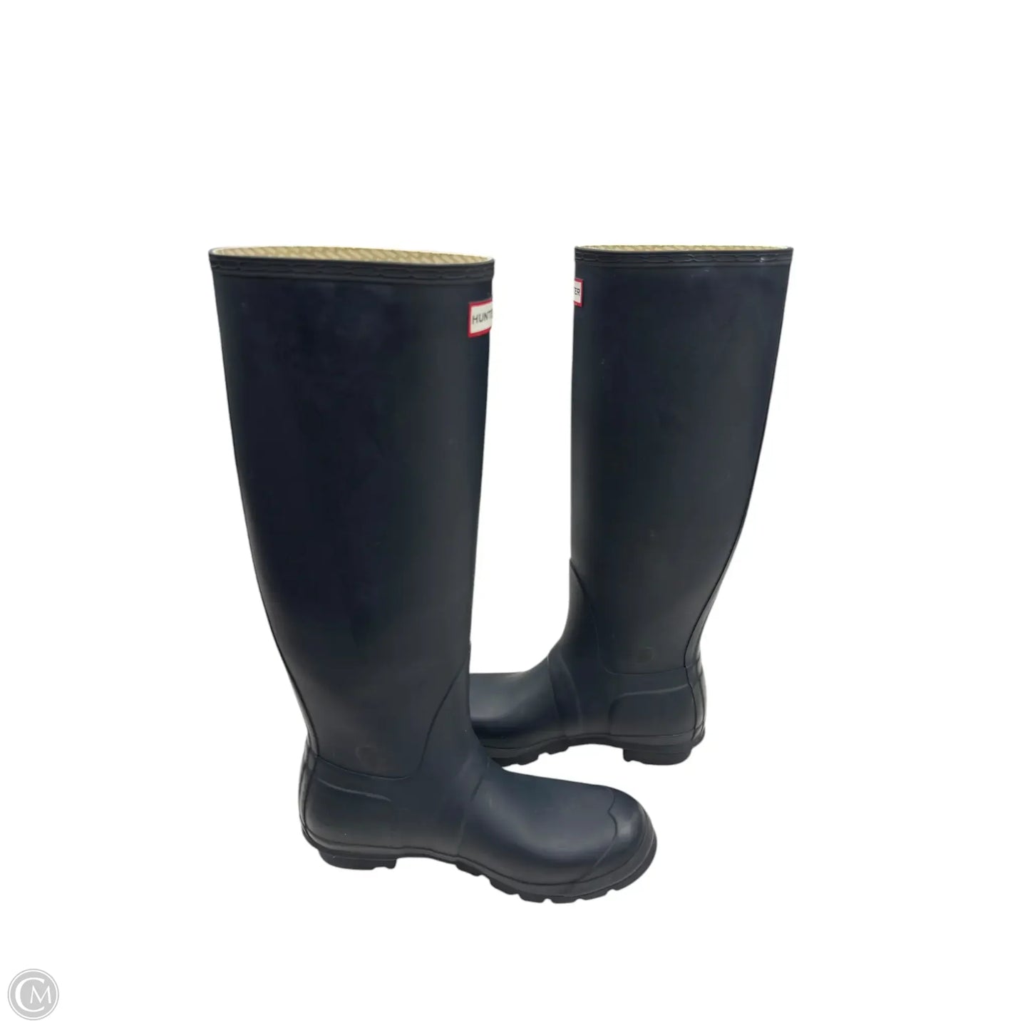 Boots Rain By Hunter In Navy, Size: 7